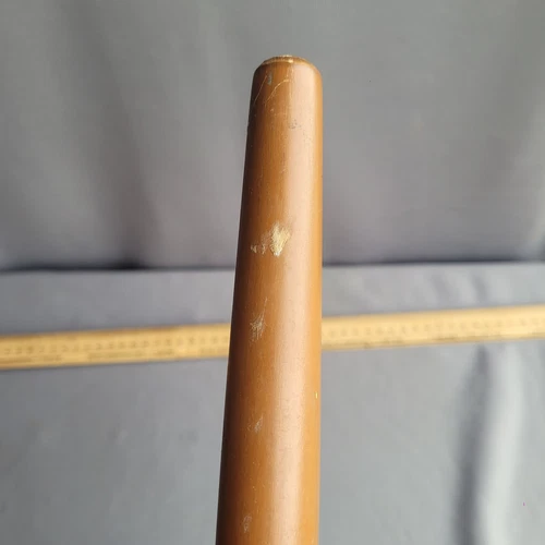 Mesa auxiliar esquinera vintage Mcm soporte para plantas efecto madera patas boomerang dansette - Imagen 11 de 13