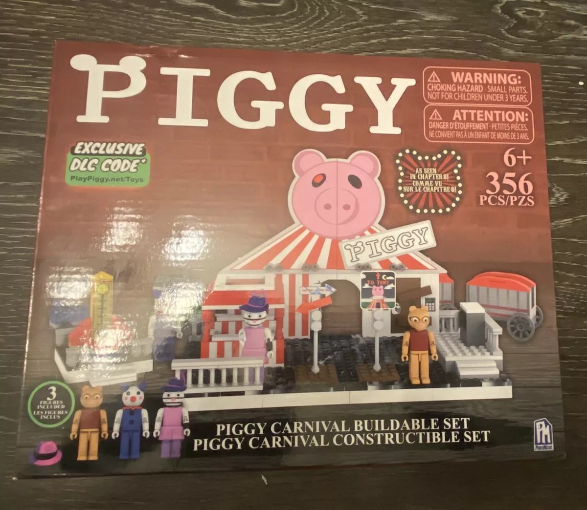 Piggy Roblox Carnival Buildable Building Set: 3 Figures & DLC Code New,  Sealed!