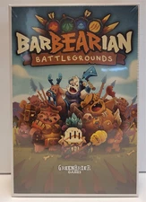 New In Shrink GreenBrier Games BARBEARIAN BATTLEGROUNDS Board Game - Barbarian