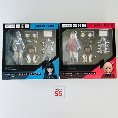 BUZZmod. Lycoris Recoil TAKINA INOUE & CHISATO NISHIKIGI SET