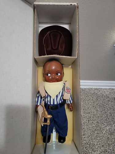 Rare Black Buddy Lee “Lil Phil” Phillips 66 Gas Station Attendant Doll Cowboy - Picture 2 of 12