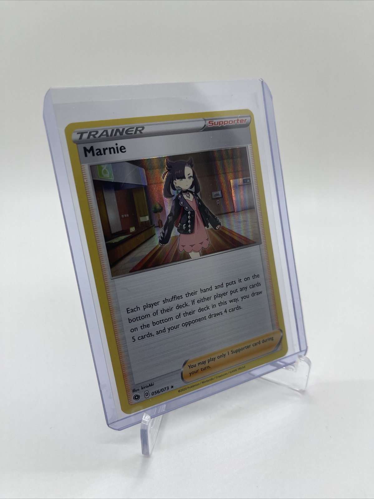 Marnie #56/73 Holo Rare - Pokemon Champion's Path - Pack Fresh, Near Mint