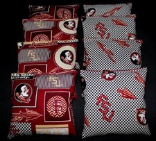 FLORIDA STATE University SEMINOLES Cornhole Bean Bags 8 ACA RegulationBags