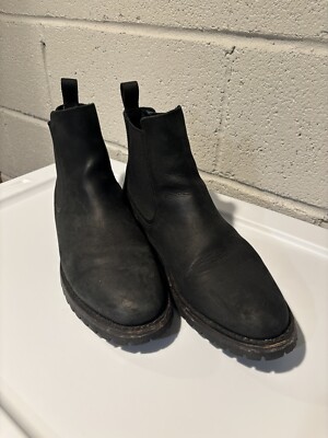 Thrusday Legend Everyday Boots Men Size 8 Rugged Durable Leather Quality Black