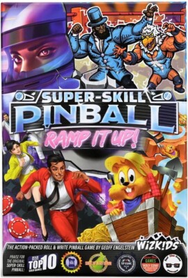 Super-Skill Pinball Ramp It Up Board Game Wizkids New Sealed Free Shipping USA