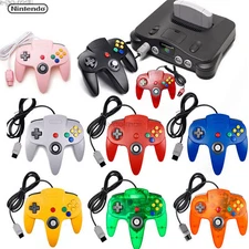 Wired Classic N64 Gamepad Joystick Controller For Nintendo 64 N64 Console