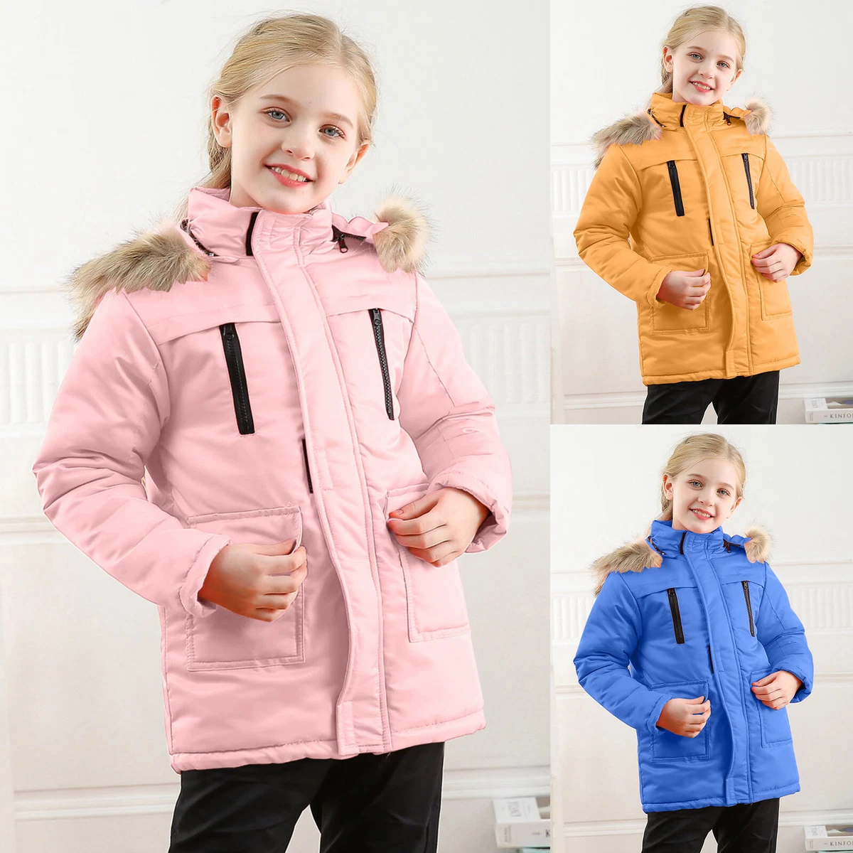 Long puffer clearance coats for toddlers