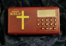 Wonder Bible: The Portable Audio Player KJV Rechargeable Old New Testament