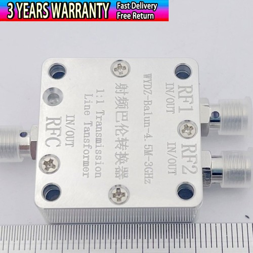 WYDZ-Balun-4.5M-3GHz Transmission Line Transformer RF Balun Transformer 50 Ohm