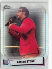 2021 Topps Chrome WWE Robert Stone Refractor Parallel #92