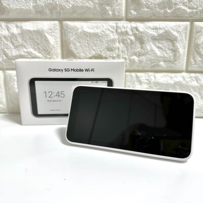 【箱付】【美品】Galaxy 5G Mobile Wi-Fi SCR01 292 unlocked Galaxy 5G Mobile Wi-Fi SCR01 Sim Portable Router