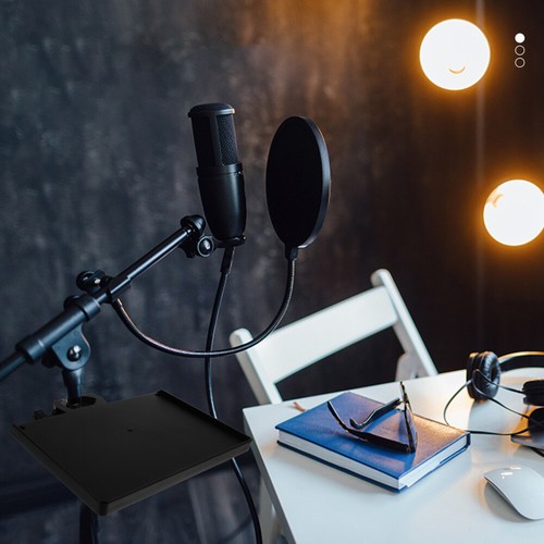 Microphone Accessory Mic Tray Broadcast Stable Shelf Live Streaming Supplies - Afbeelding 5 van 12