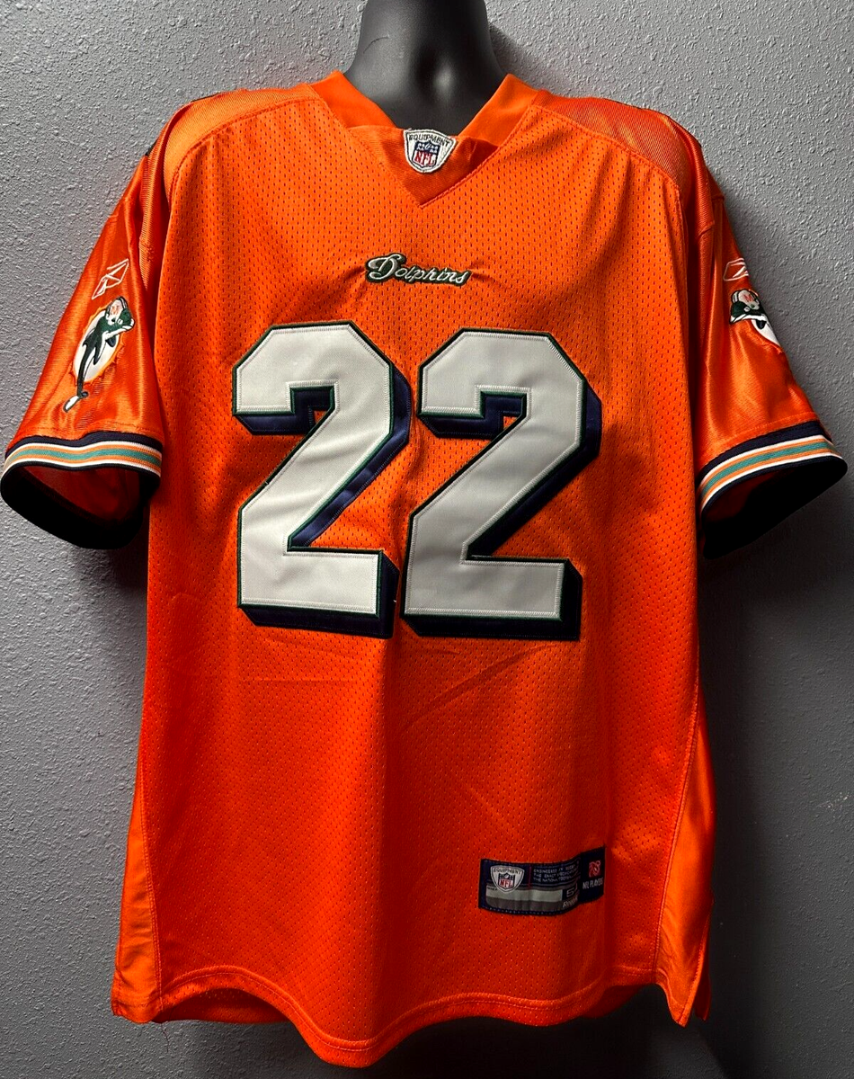 NFL Miami Dolphins #22 Reggie Bush Reebok Football Jersey Men's Sz