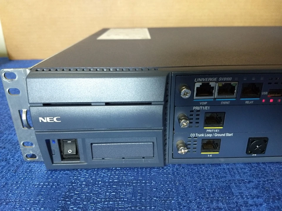 NEC SV8100/SV8300 Phone System w/ CD-CP00, CD-PRTA, CD-4COTB, CD-16DLCA, CD-4LCA - Image 4 of 4