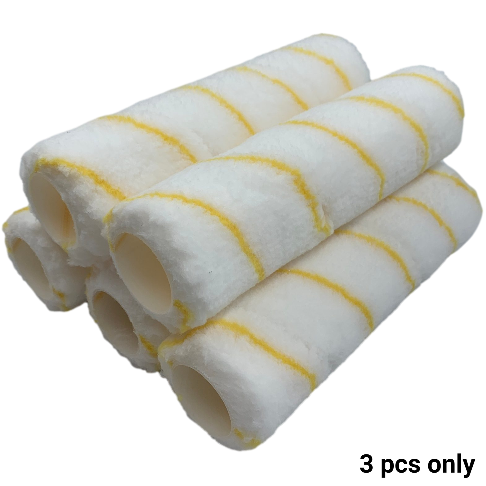 3x 9 Inch Paint Roller Sleeves – DIY Wall Painting Emulsion Rollers Set ...