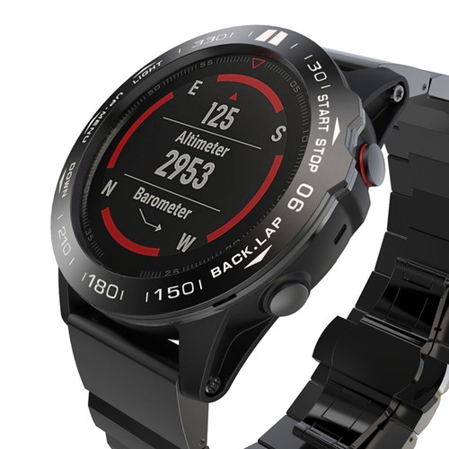 Fenix 5x Trempé Verre Fenix 5x Étui De Protection Montre Lunette Adhésif - Zdjęcie 3 z 12