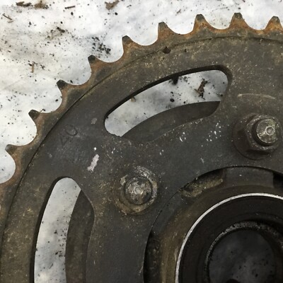 98-99 KAWASAKI ZX6R REAR SPROCKET HUB 40T 42033-1213 | eBay