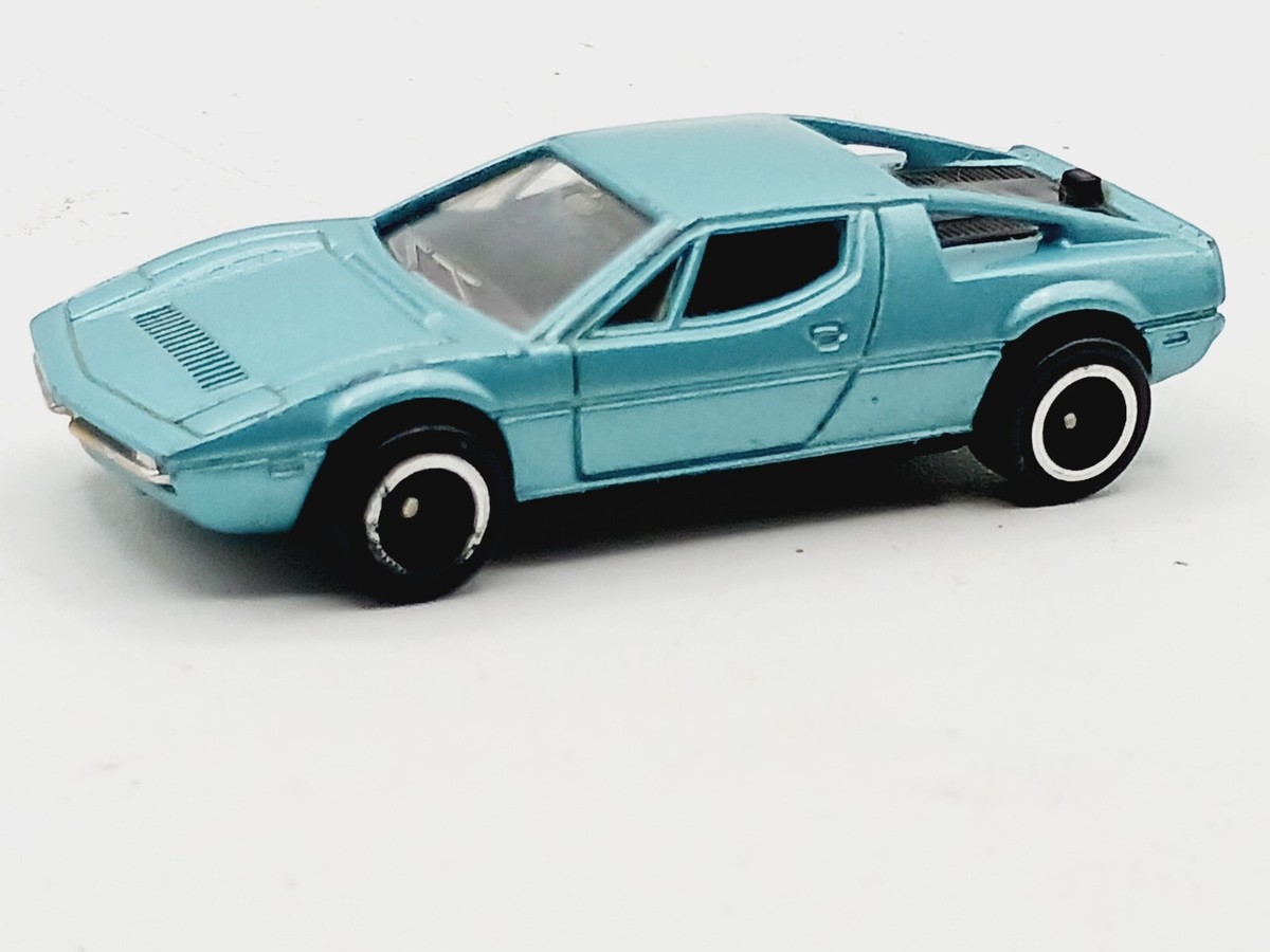 USトミカ Maserati Merak SS マセラティメラク 当時物 日本製 Vintage Tomy Tomica Maserati Merak SS Pocket Car Japan Light Blue
