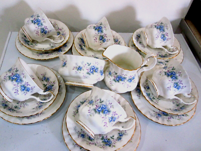 Porcelain Royal Albert Bone China Tea Set Tea Set Royal Albert