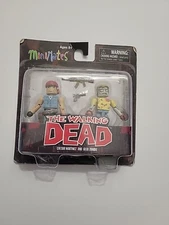 Diamond Select Toys Minimates The Walking Dead Caesar Martinez & Geek Zombie 