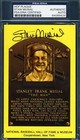 Stan Musial PSA DNA Signed Gold Hall Of Fame Postcard Autograph