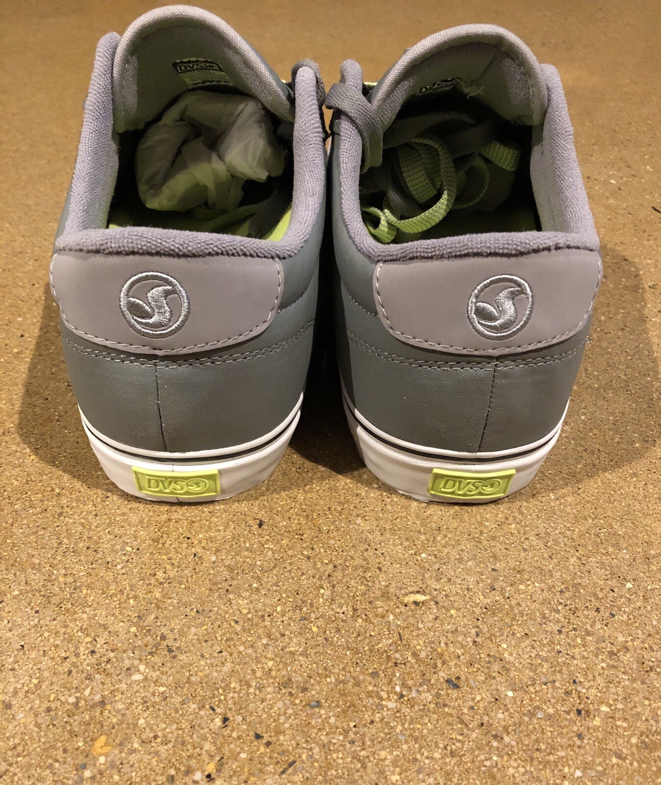 DVS Convict Size 13 US Grey Canvas BMX DC Skate Shoes Sneakers ...