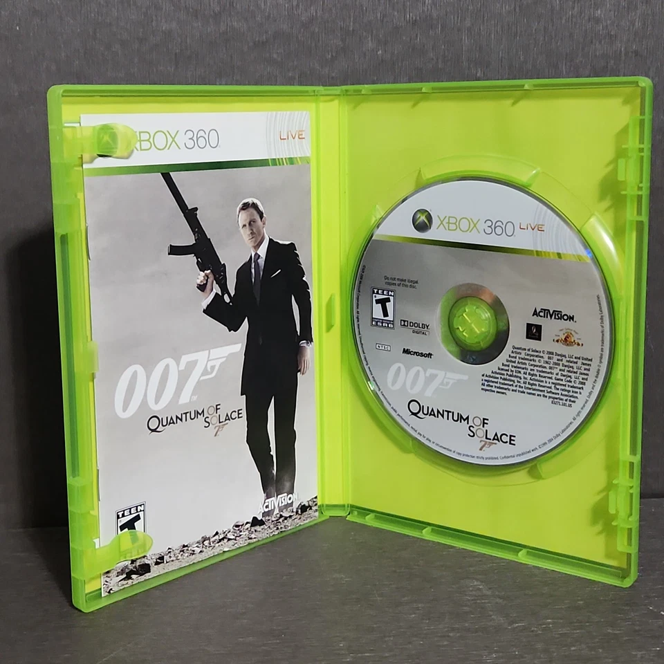 007 Quantum of Solace Xbox 360 Complete Refurbished - Image 2 of 4