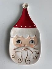 Johanna Parker Transpac Nostalgic Santa Spoon Rest Retro Christmas Holiday Decor