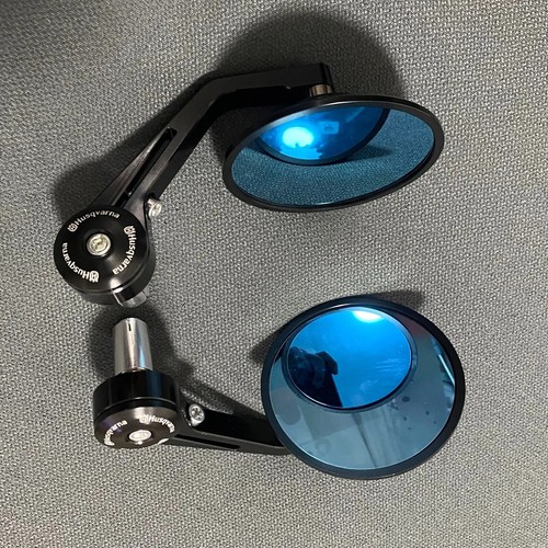 Bar End Mirrors For Husqvarna Svartpilen Vitpilen 401 701 125 2020-2023 7/8 - Picture 9 of 12