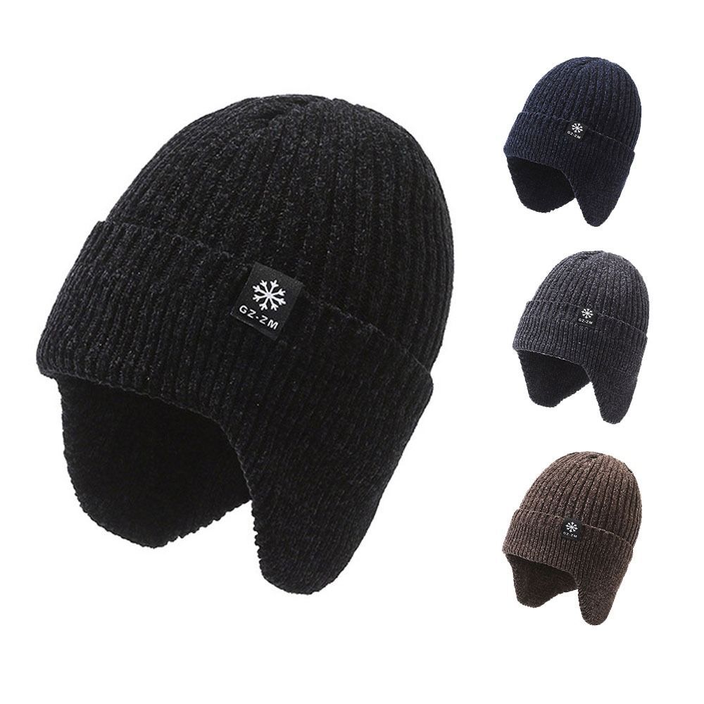 APL Cappello invernale antivento filo di ciniglia uomo secchio cappello esterno