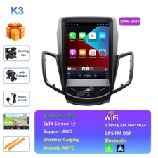 Carplay Android 14 Car Radio Multimedia Video Player For Ford Fiesta 2009-2017