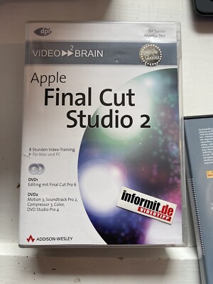 Apple Final Cut Studio 2 Video Tutorial 8 Stunden