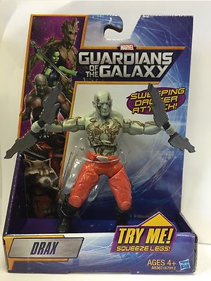 DRAX SWEEPING DAGGER ATTACK GUARDIANS OF THE GALAXY ( 2014) MARVEL ACTION FIGURE