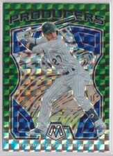 2021 Panini Mosaic Producers Mosaic Green #4 Trevor Story