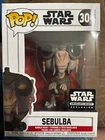 Sebulba Star Wars Smugglers Bounty Exclusive Funko Pop #304 In Protector