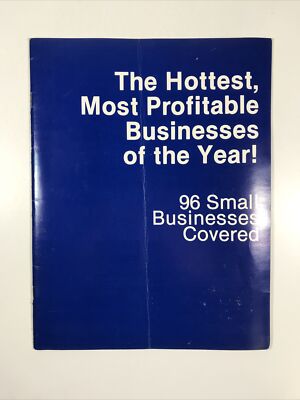 1978 Spring Catalog of Business Start-up Franchise Opportunities Brochure-Rare! 