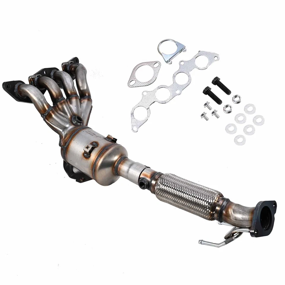 For 2012-2018 Ford Focus 2.0L l4 Exhaust Manifold Catalytic Converter W/ Gaskets Foto 3 de 4