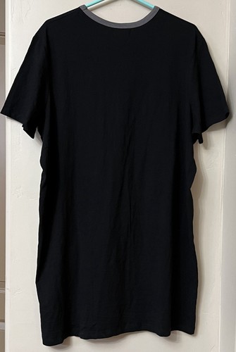 Brave Soul London Men’s Black T-Shirt Plus Size 20 - Picture 7 of 8