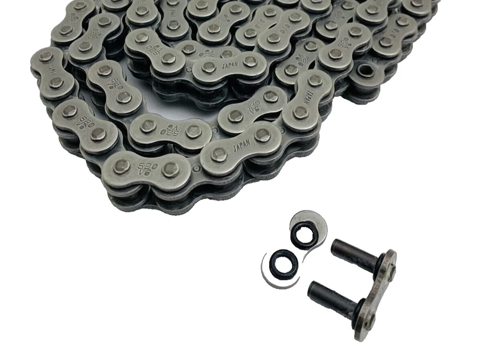 CATENA DUCATI MONSTER S2R 800 DARK DID 104 MAGLIE CD 67640592A NUOVO ORIGINALE Foto 3 de 4