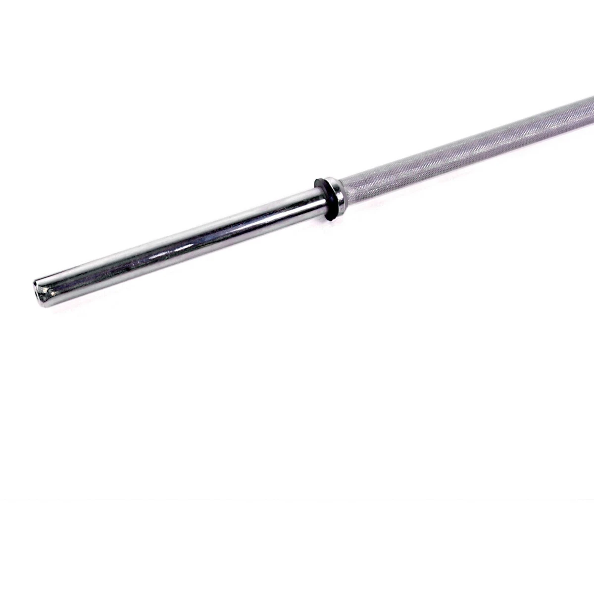 Fitness Weight Bar 6FT Barbell 1 Inch Solid Chrome Workout