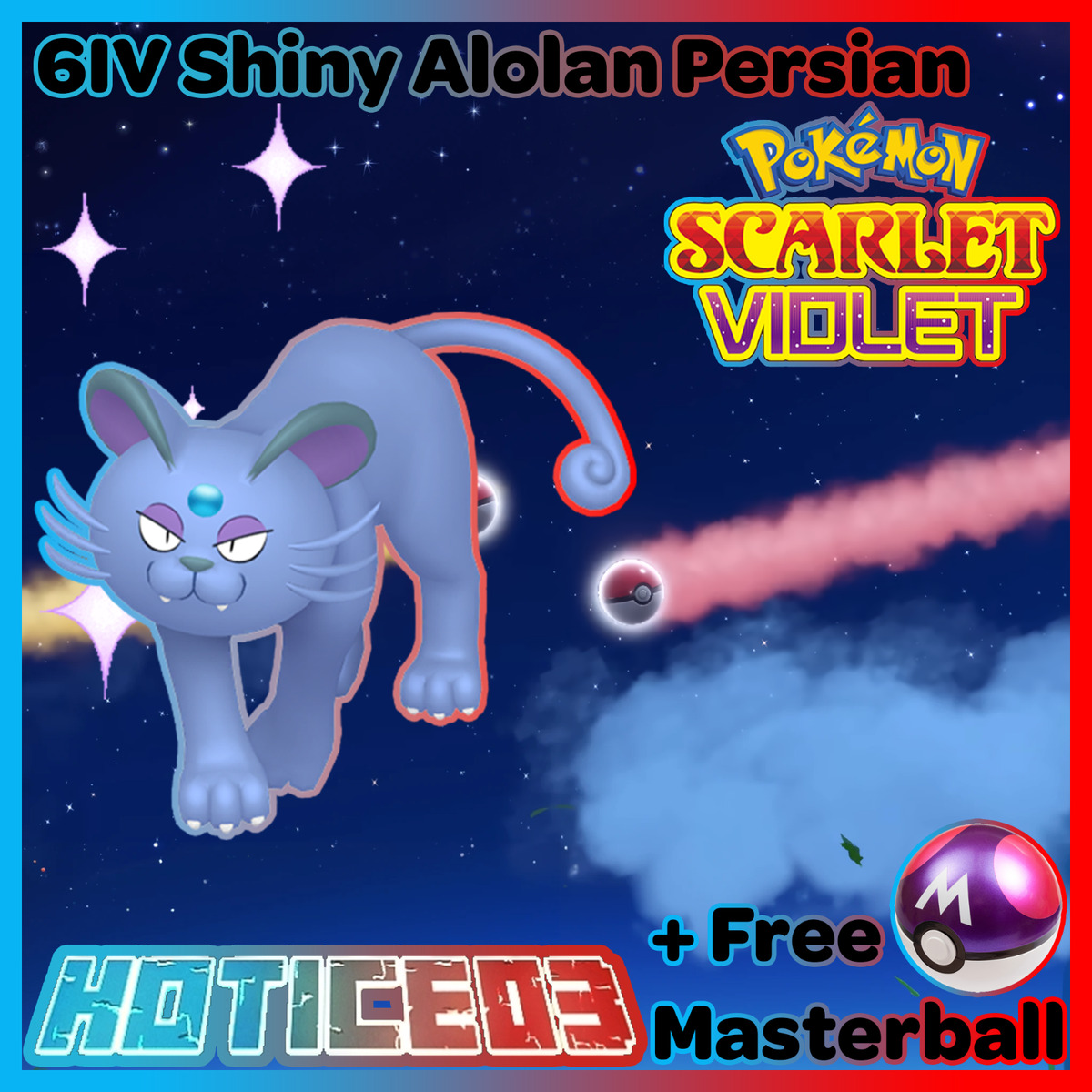 Pokemon Scarlet and Violet Shiny Giratina 6IV-EV Trained