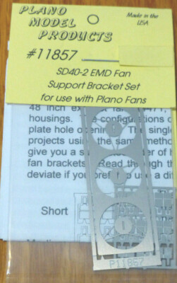 Plano Model Products HO #11857 Fan Mounting Brackets for 48'' Fans - Kit