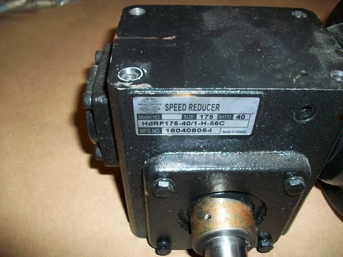 Reductor de velocidad Worldwide Electric Co HDRF175-40/1-H-56C 40:1 talla 175 - Imagen 4 de 5