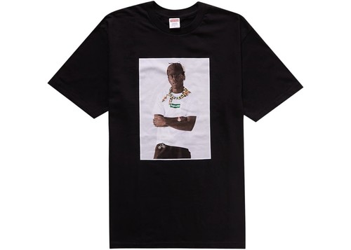 T-shirt Supreme Tyler The Creator nera taglia media NUOVISSIMA FW24 settimana 1 DS NUOVA CON ETICHETTE - Foto 1 di 4