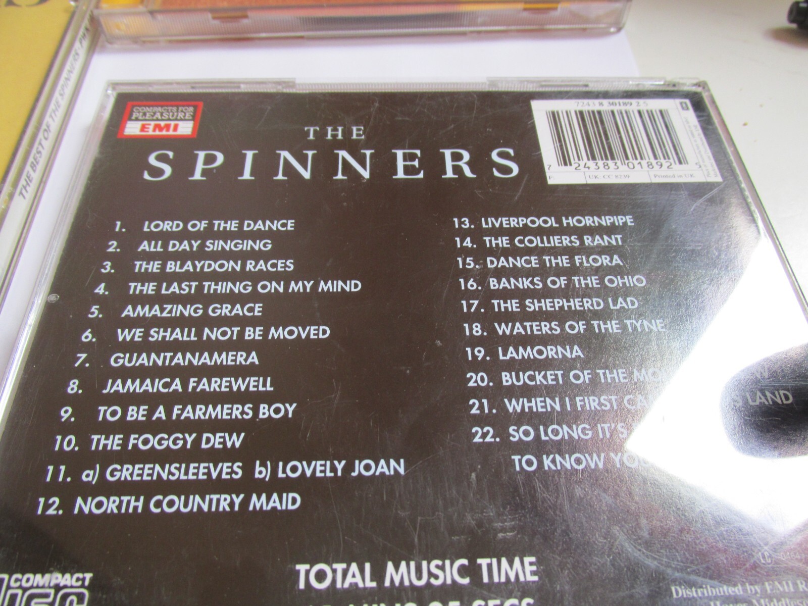 The Spinners CD x 3 Liverpool Spinners preowned eBay