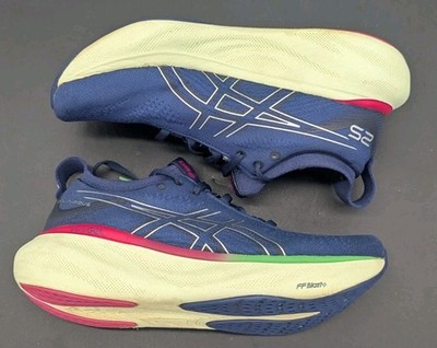 Asics Gel-Nimbus 25 Indigo Blue Pure  1012B356 Running Womens Sz 7 US 