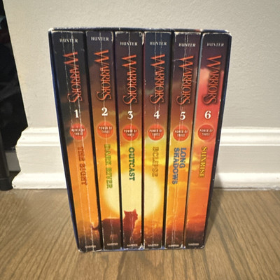 Warriors Erin Hunter Power of Three Complete Third Series Box Set Books 1-6