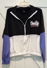 Varsity National Cheerleader's Association Jacket Sz Large Windbreaker
