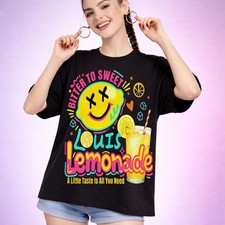 Louis Lemonade Bitter To Sweet Funny Men Women Casual Printed Graphic Tee