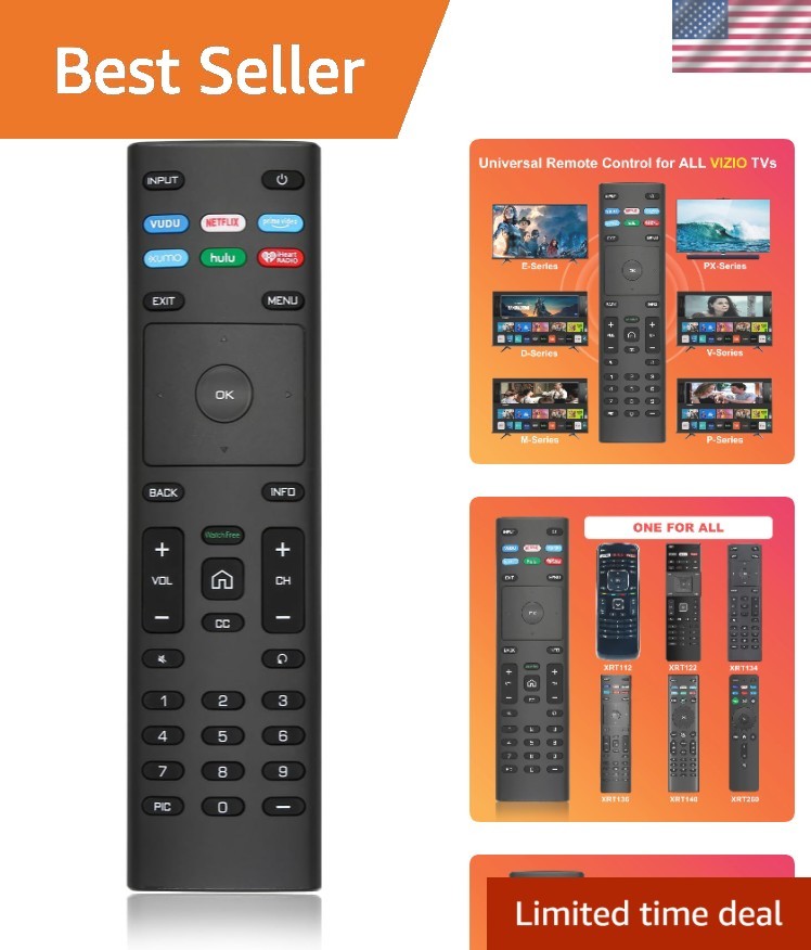 For Vizio Smart Tv, Replacement For Smart-tv-remote,for Vizi